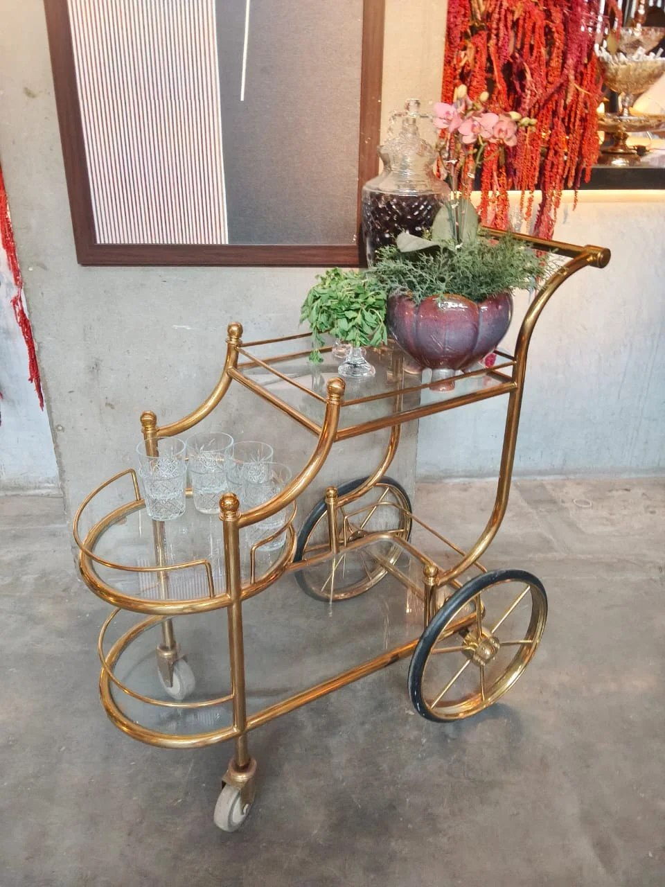 Bar Trolley 1 Setup