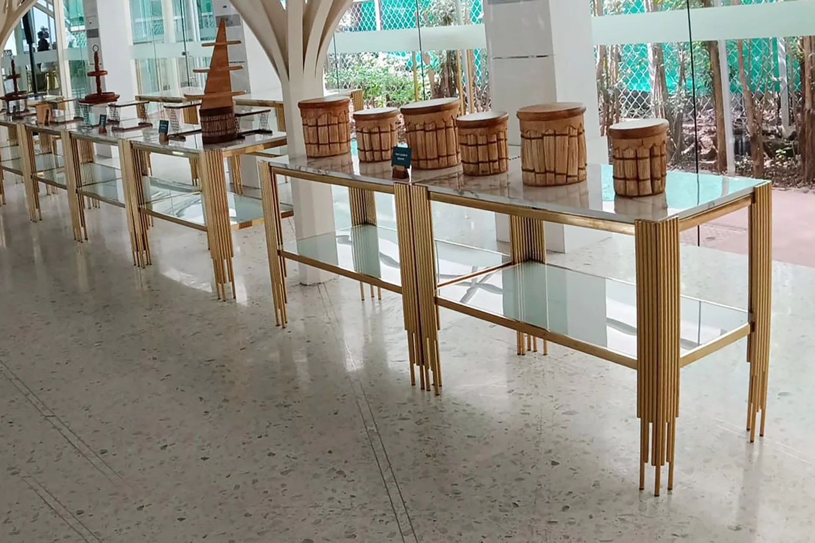 Galaxy Console Table Setup