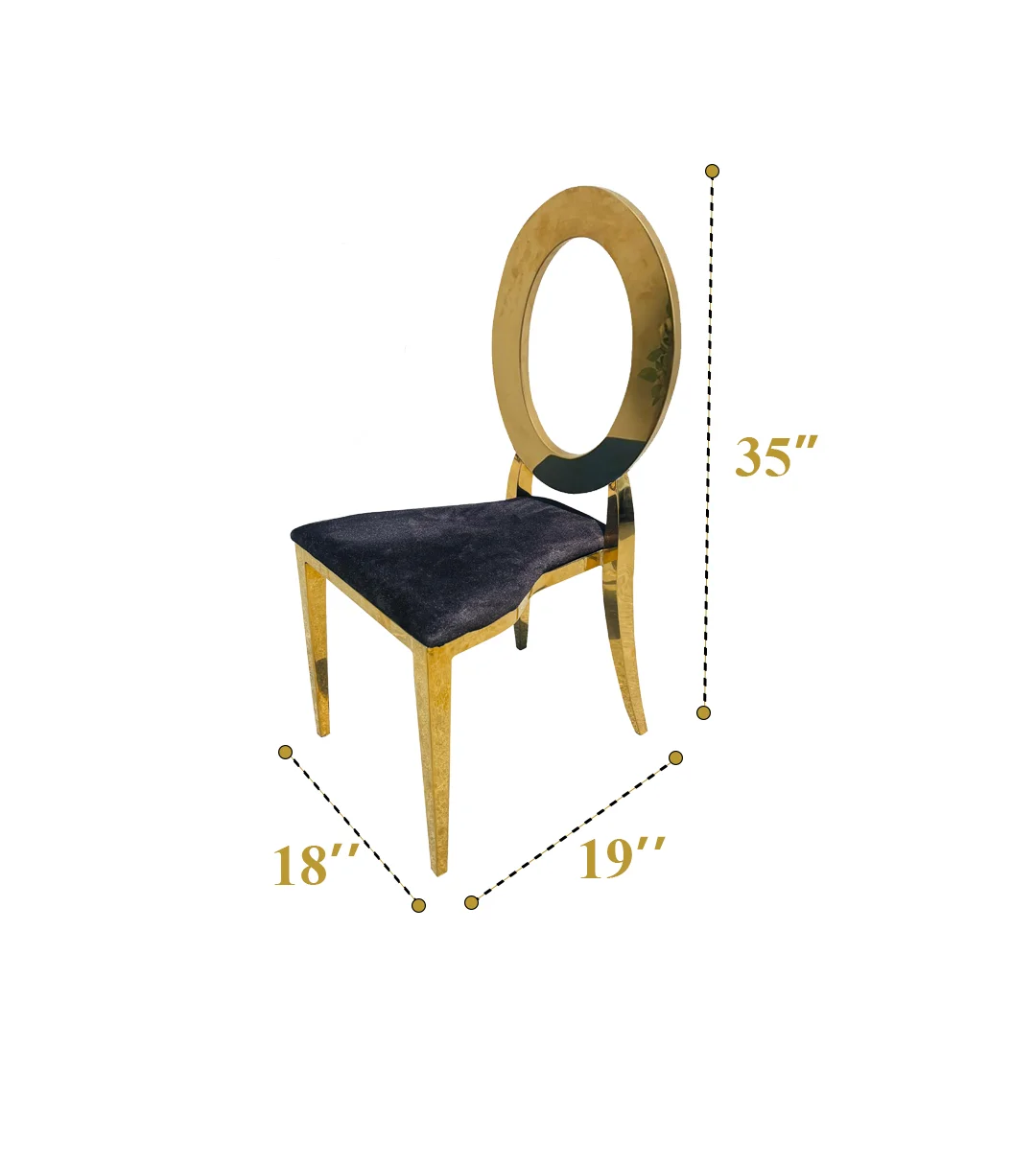 Oasis Chairs - Black Setup