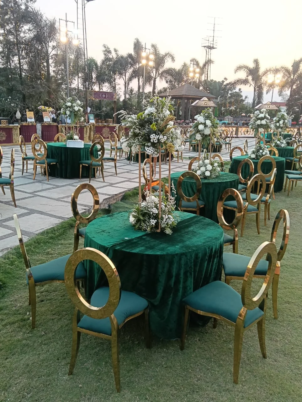 Oasis Chairs - Green Setup