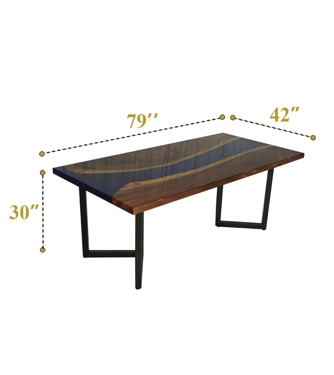 Resin table - Blue Setup
