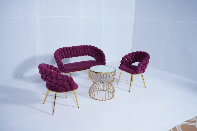 Damru side table - White Setup