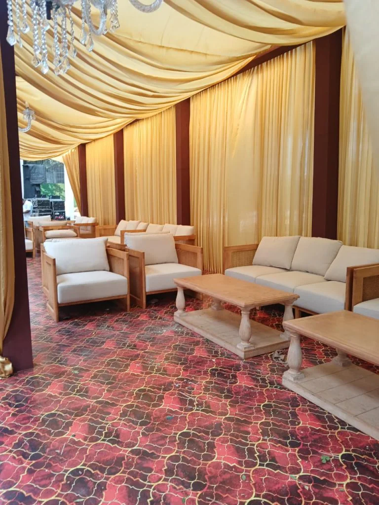 Rattan Breeze Sofa - Single Seater Setup