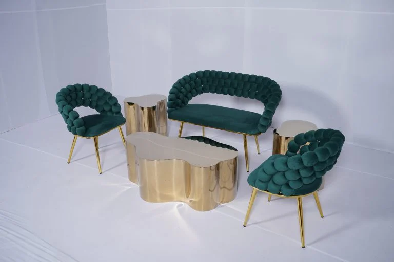 Bubble Sofa 3 Seater - Green Setup