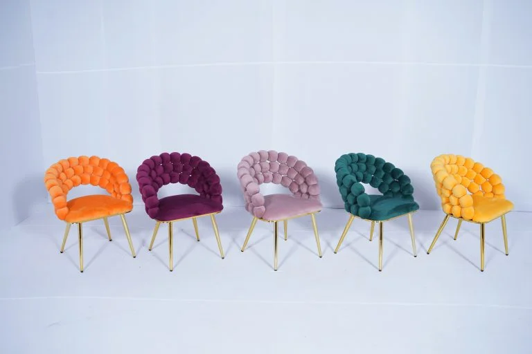 Bubble Sofa 1 Seater - Yellow Setup
