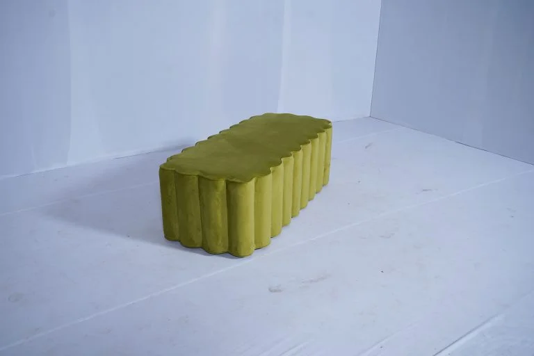 Modern Deewan Backless - Green Setup