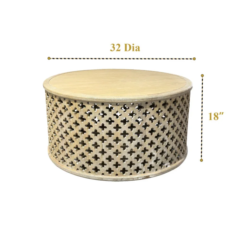 Lattice Coffee Table Setup