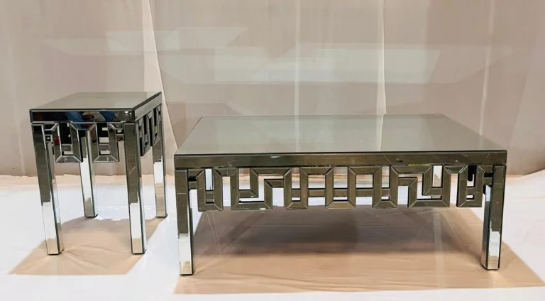 Swastik Mirror Side Table Setup