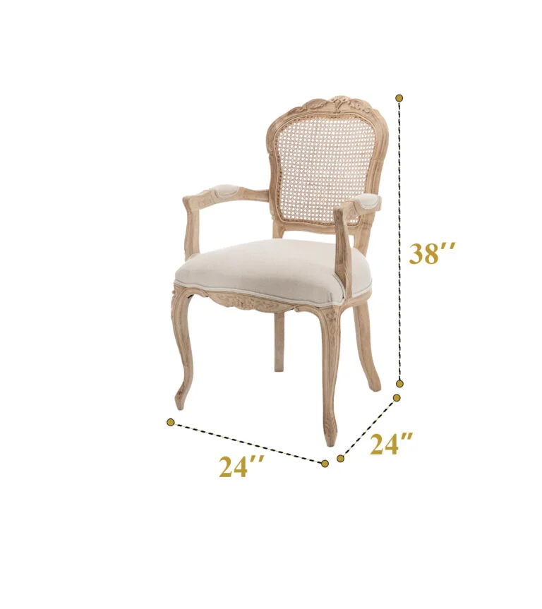 Rattan Arm Chair Setup