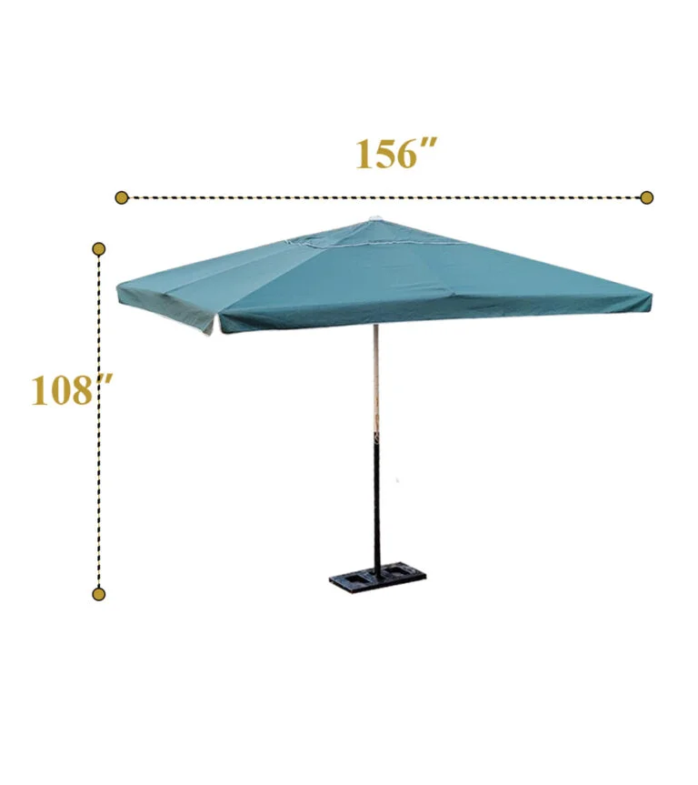 Umbrellas Rectangle (9x13) Setup
