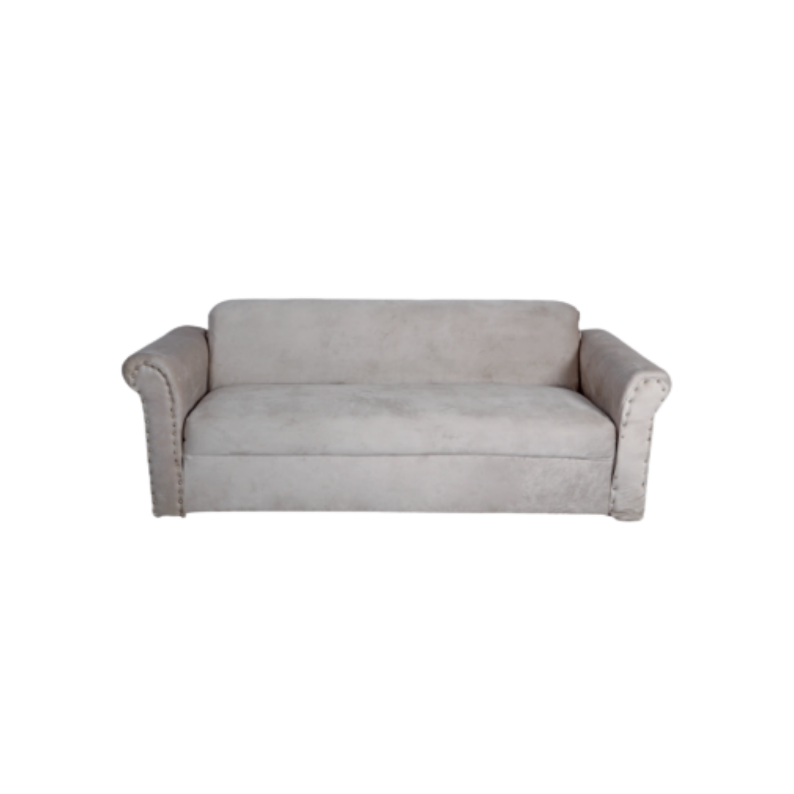 Grey Teddy Sofa - Three Seater