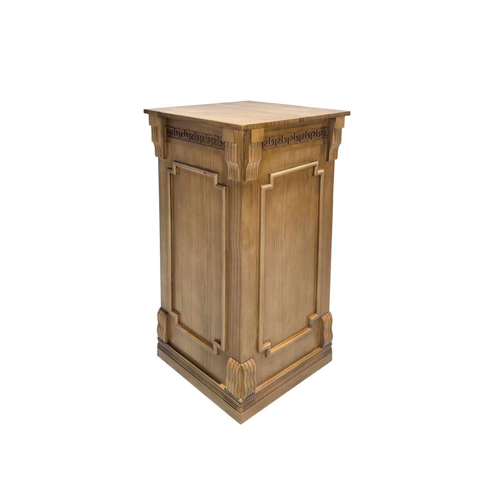Vintage wooden bar counter
