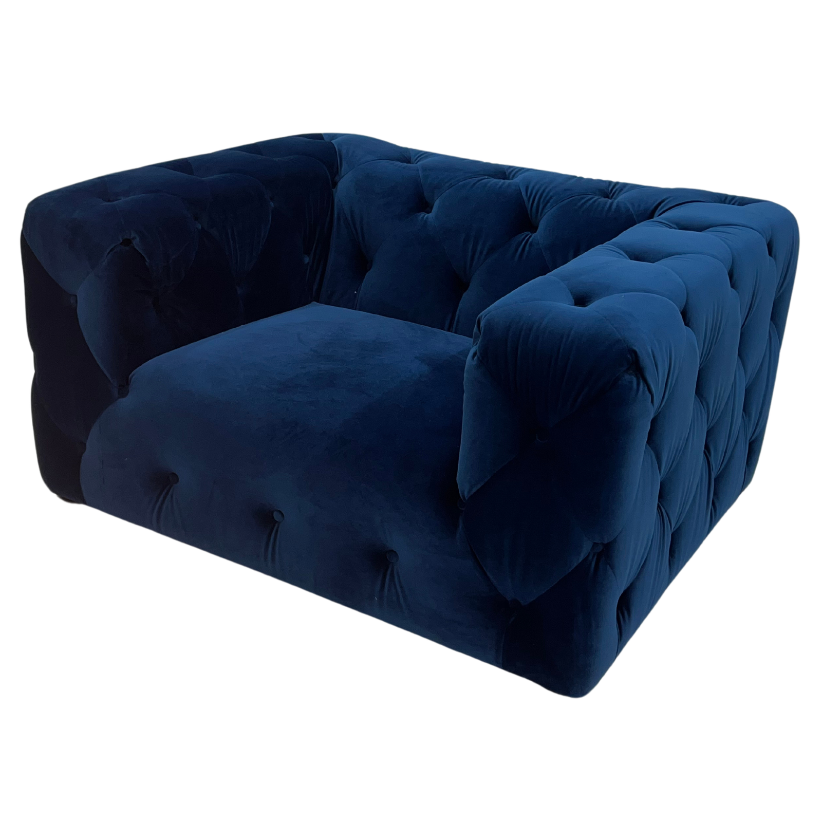 Royal Blue Sofa - Two Seater