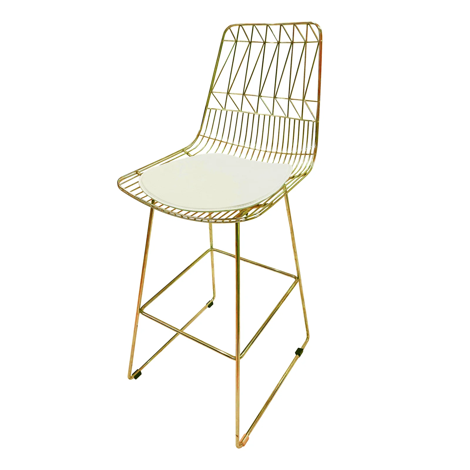 Gold Arrow Bar Chair