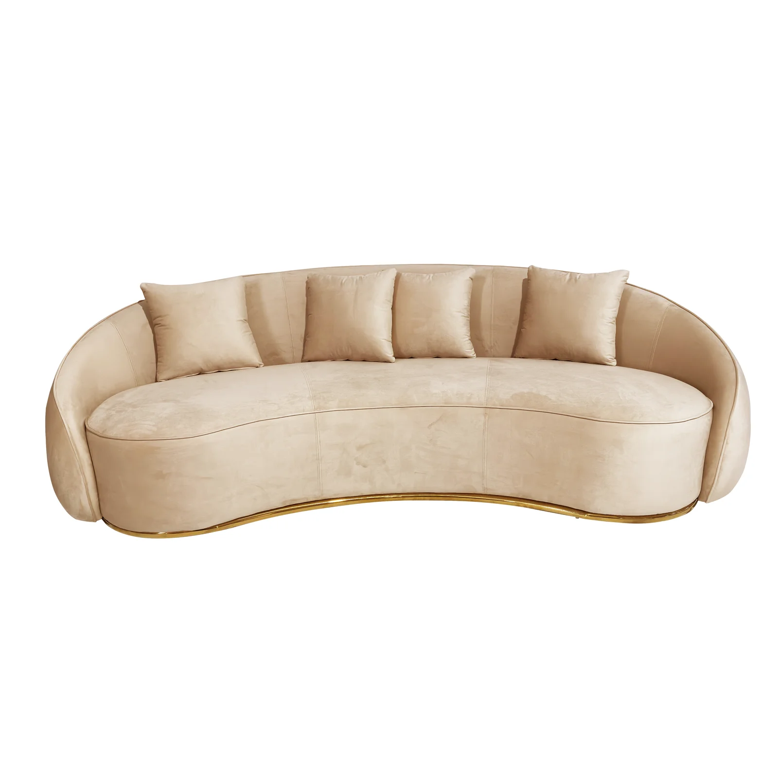 Banana Curve Sofa - Three Seater