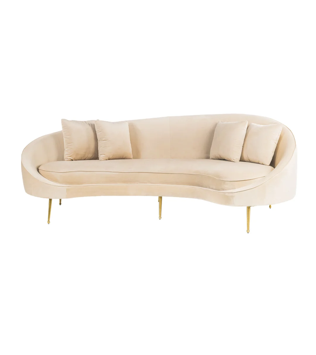 Regal Curve Sofa - Three Seater