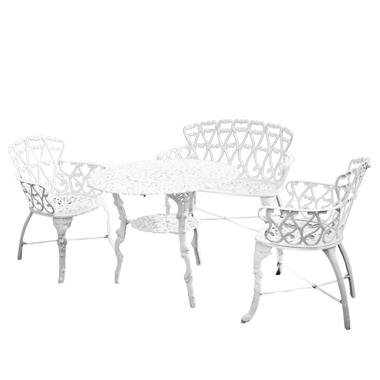 White Garden Set