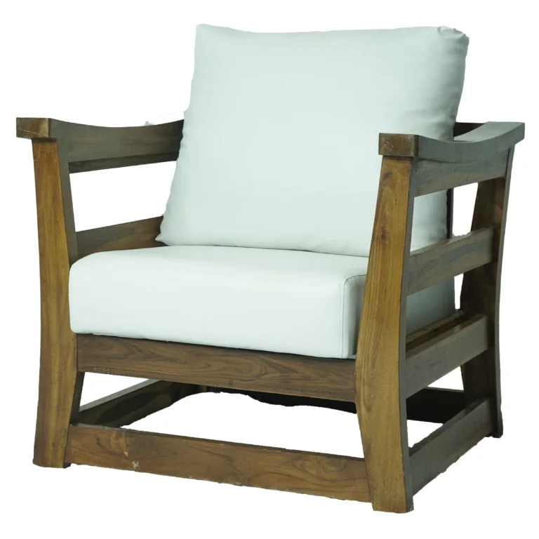 Darkwood Chocolate Sofa - Single Seater